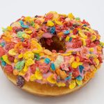 Strawberry Dip with Fruity Pebbles