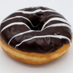 Chocolate Dip w/ Vanilla Drizzle